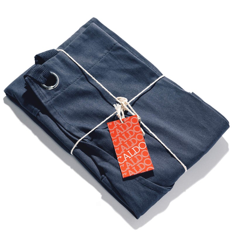Caldo Crossback Kitchen Apron for Cooking (Navy) - Image 5